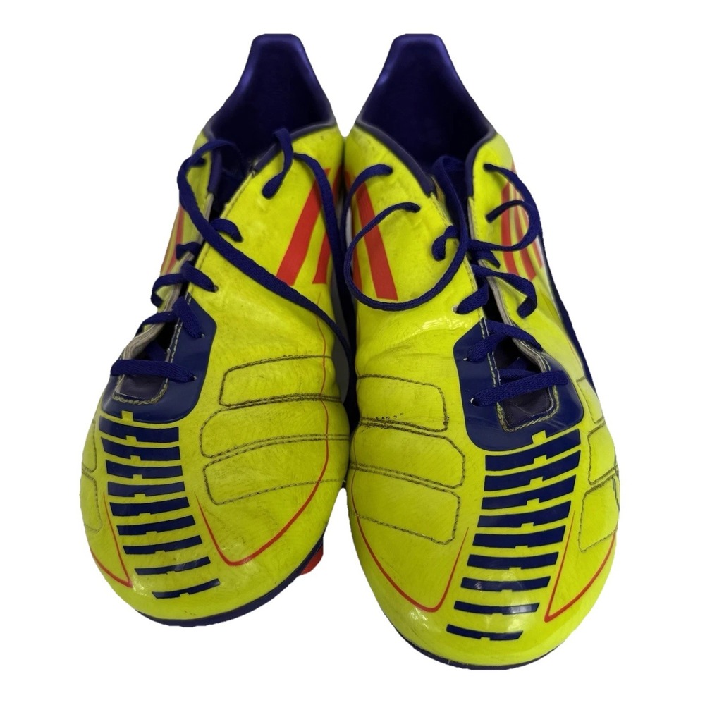 Adidas F50 F10 Traxion FG Football Soccer Cleats Yellow G40258 Mens Size US 12 - Picture 4 of 8